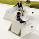 Rest Fauteuil Vondom Blanc Mat