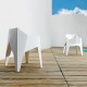 Lot de 4 Chaises Voxel Vondom Blanc