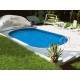 Oval Pool Ibiza Luxe