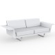 Canapé Vondom Delta sofa blanc 3 places