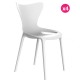 Lot de 4 Chaises Love Vondom Milos blanc