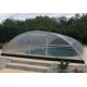 Couverture de Piscine en Aluminium et Polycarbonate 394x854x140 Abrilios