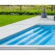 Piscine Coque Polypropylène CosyPool 370x740 H150 rectangle