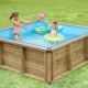 Piscina Madeira para crianças Pistoche 2 x 2m