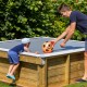 Piscina legno per bambini Pistoche 2 x 2m