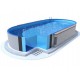 Ovaler Pool Ibiza Azuro 900x500 H150 mit Sandfilter