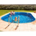 Ovaler Pool Ibiza Azuro 11x5 H150 mit Sandfilter