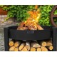 Viking King Vuurpot en Statief 80cm met Rvs Grill