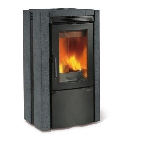 Estufa de leña Nordica Extraflame Ester BII 9.4kW piedra natural