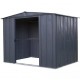 Habrita Metal Garden Shed 313x242xh198 with Double Sliding Door