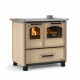 Estufa de leña Nordica Extraflame Sovrana Easy 2.0 9kW Cappuccino