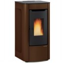 Poêle à graPoêle à granulés ventilé La Nordica Extraflame Sabry Prestige Line 7kW Bronze