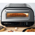 Kitchen Chef Professional 1700 Horno eléctrico de pizza de acero inoxidable