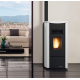 Poêle à granulés ventilé Extraflame Giusy Evo 2.0 7kW bordeaux