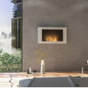 Infire Murall 1000 Caminetto a bioetanolo con vetro 2 kW Bianco