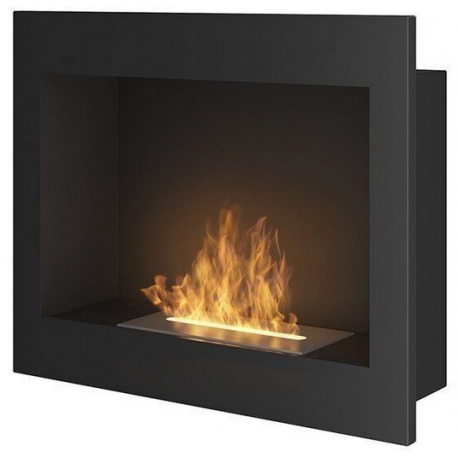 SIMPLEfire Frame 600 Chimenea de Bioetanol Negro con 1 Ventana