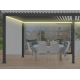 Pérgola Bioclimática Eléctrica Tiras LED de Aluminio 18 m2