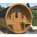 Barel 280 Thermowood 2 to 6 Person Outdoor Sauna VerySpas