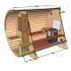 Barel 280 Thermowood 2 to 6 Person Outdoor Sauna VerySpas