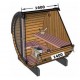 Buitenzwembad Zwembad 200 Thermowood 2 tot 3 personen VerySpass