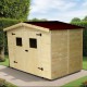 Eden Habrita Holz-Gartenhaus 5m2 mit Boden