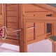 Wooden Garden Chicken Coop 3-4 Habrita Hens 1.50m2