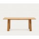 Table Rectangle Extensible 200 à 250x95 bois naturel Lena VeryForma