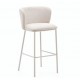 Set of 2 Elia VeryForma White and Black Metal High Stools