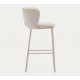 Set of 2 Elia VeryForma White and Black Metal High Stools