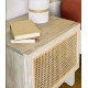 Bedside Table Solid Wood by Mindi 50x48 Texi VeryForma