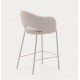 Set of 2 Aina VeryForma Beige and Metal High Stools