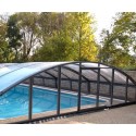 Abri de Piscine mi-haut télescopique Imperial 4.3X5 Abrilios