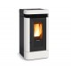 Poêle à granulés La Nordica Extraflame Lucia 12 kW ventilé Blanc