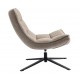 Ena Swivel Fabric Armchair VeryForma