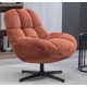 Molo Draaifauteuil Terracotta Stof VeryForma