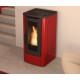 Dahiana Plus VFS 10 kW Estufa de pellets canalizada La Nordica Extraflame Ivory