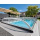 Abrilios Low Zen Pool Enclosure Telescopic for Pool 600x300