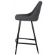 Snack chair in dark grey fabric and Metal by Ari VeryForma