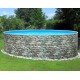 Piscine Ronde Azuro Stone Design 5x1.2m