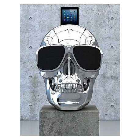 AeroSkull HD Plus Bluetooth Jarre Technologies Crome Silver-luidspreker