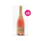 O desejo HeraLion de champanhe Brut Rosé (caixa de 6)